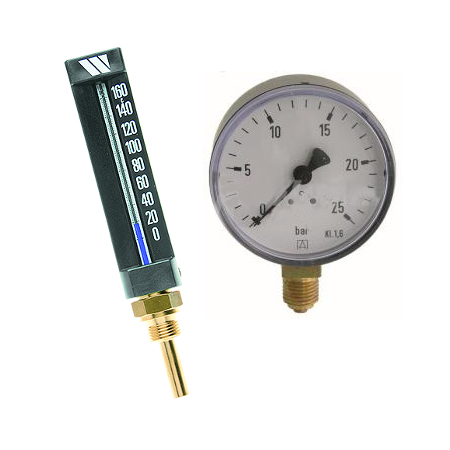 Thermometer/Manometer